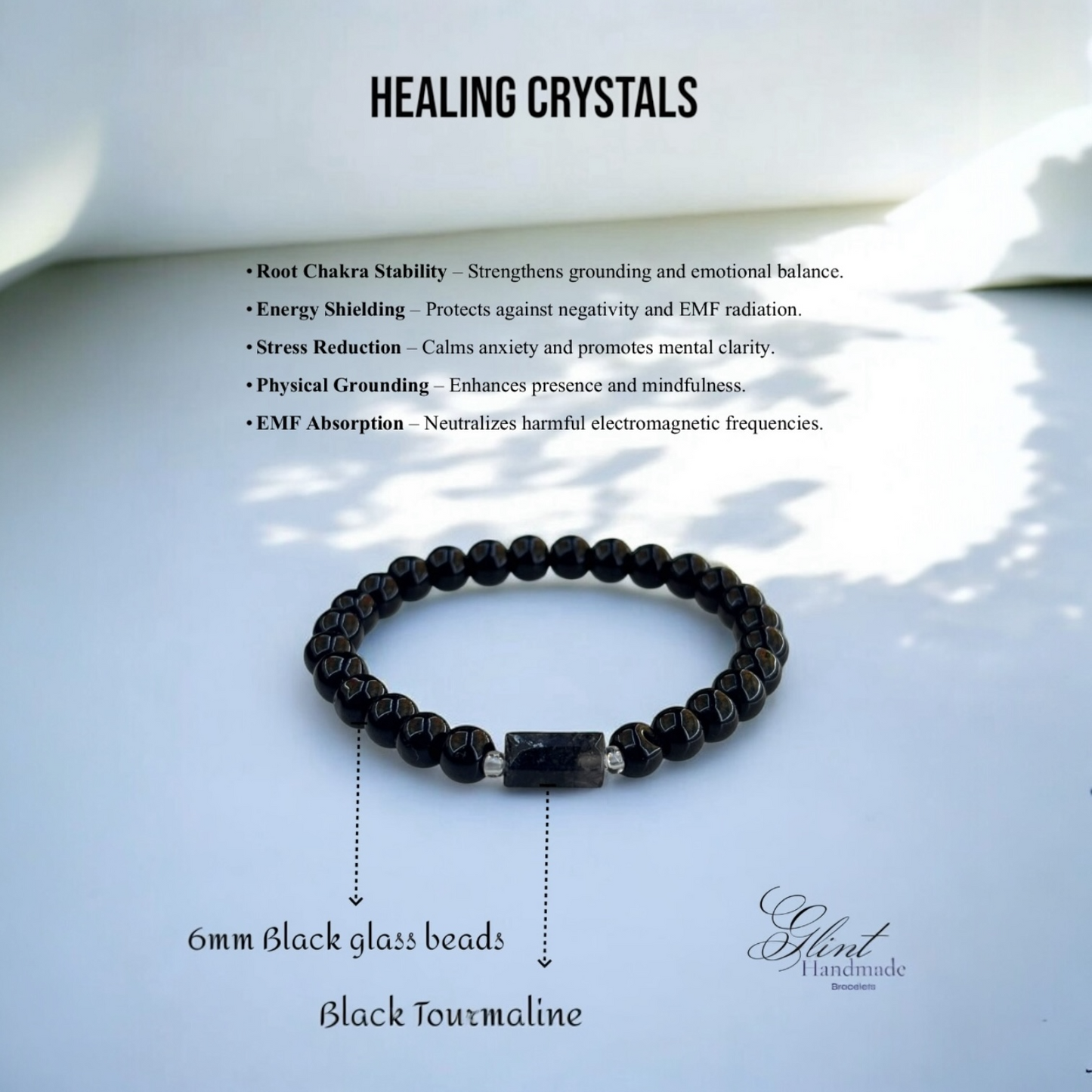 Black Tourmaline Healing Bracelet